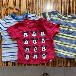 Three Baby Gap Ts